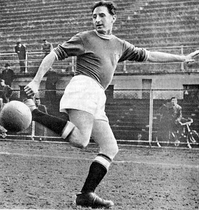 Francia 1938 Silvio Piola lleva a Italia a su segundo título