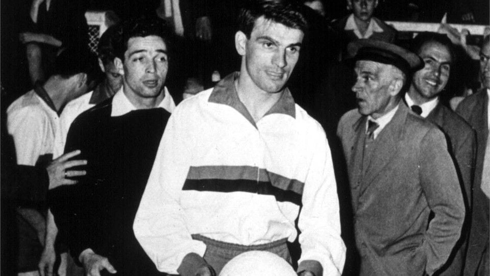 Suiza 1954 Un gran Sándor Kocsis eclipsó a Ferenc Puskás