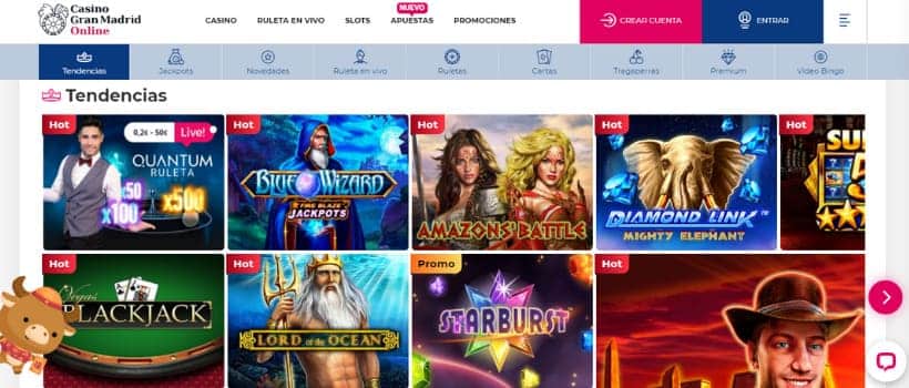 portal web casino gran madrid