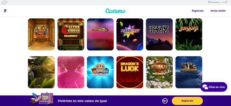 nuevo casino online casumo España