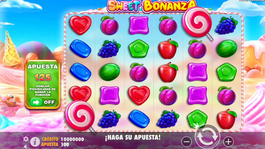 Diseño slot Sweet Bonanza