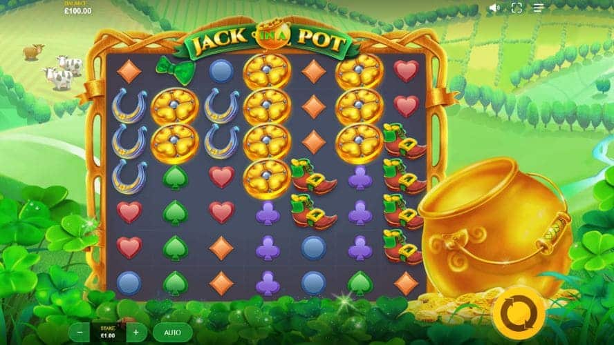 Diseño de la slot Jack in a Pot