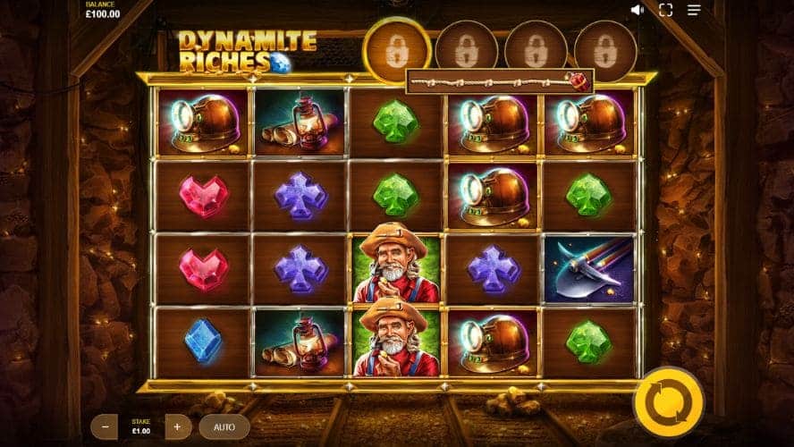 Diseño de la slot Dynamite Riches