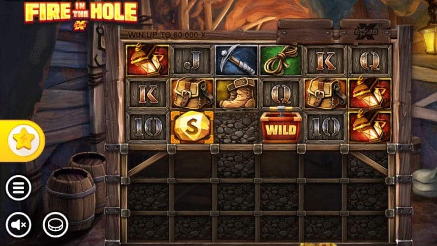 Diseño de la slot Fire in the Hole