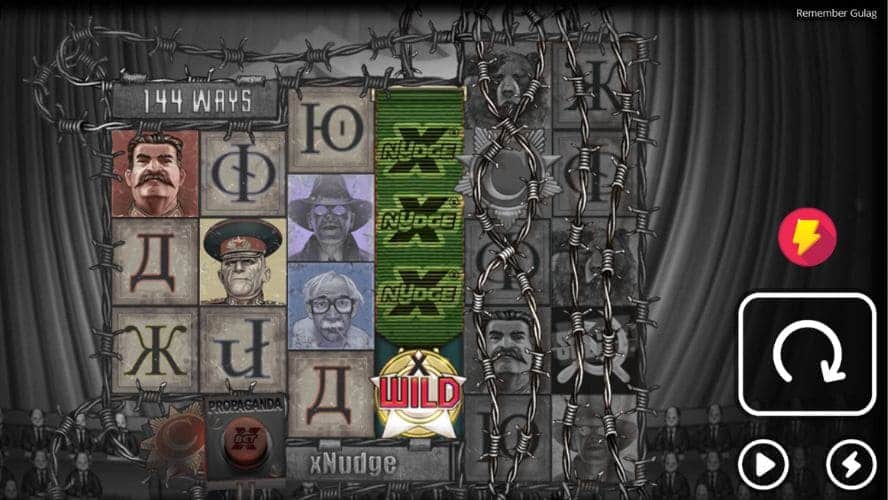 Diseño de la slot Remember Gulag