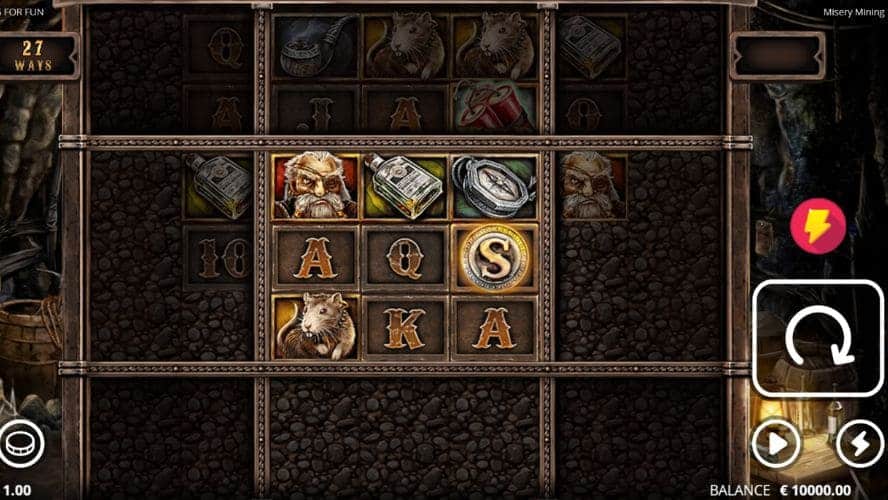 Diseño de la slot Misery Mining