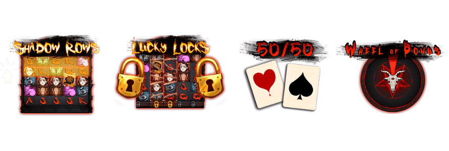Funciones especiales Book of Shadows