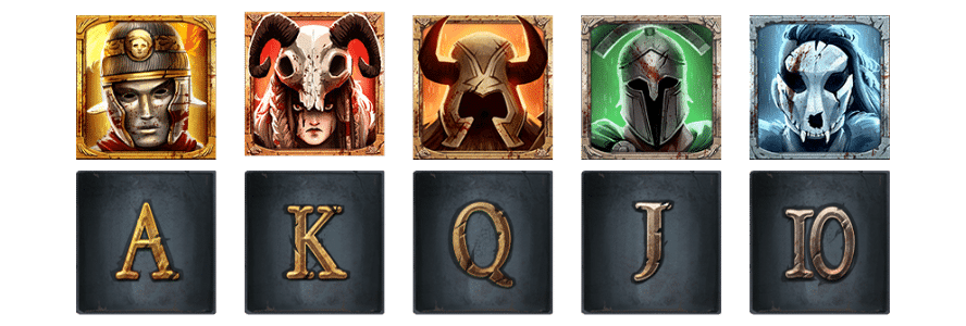 Símbolos Slot Legion X