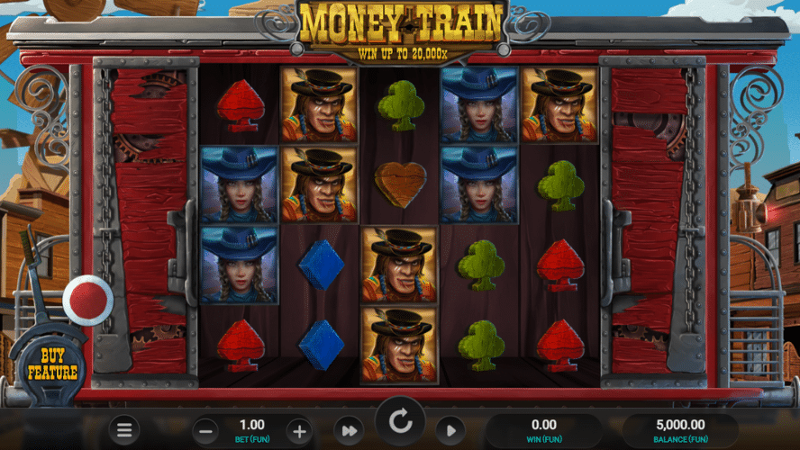 Diseño slot Money Train
