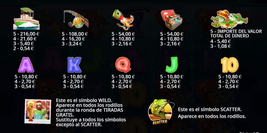 valor de los Bigger Bass Bonanza