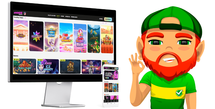 calificación web de yaass casino