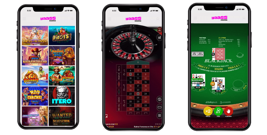 oferta de juegos de yaass casino