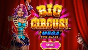 slot Mega Fire Blaze_ Big Circus tragaperras online Playtech