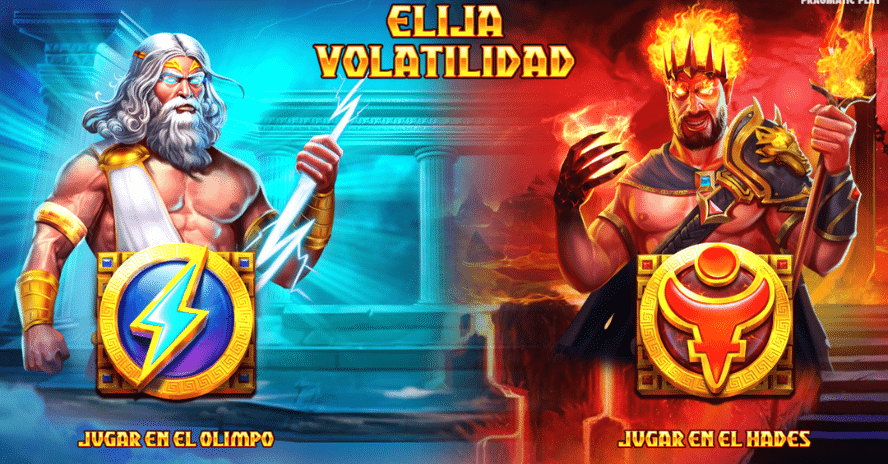 elección doble Zeus vs Hades Gods of War