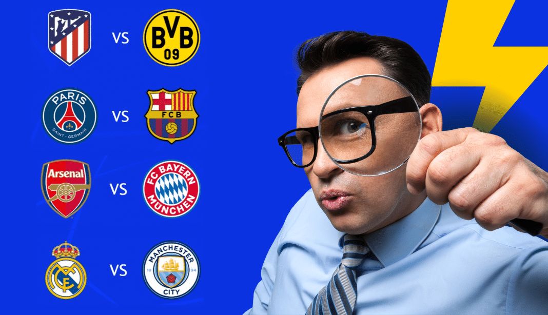 Pronósticos cuartos Champions League 202324