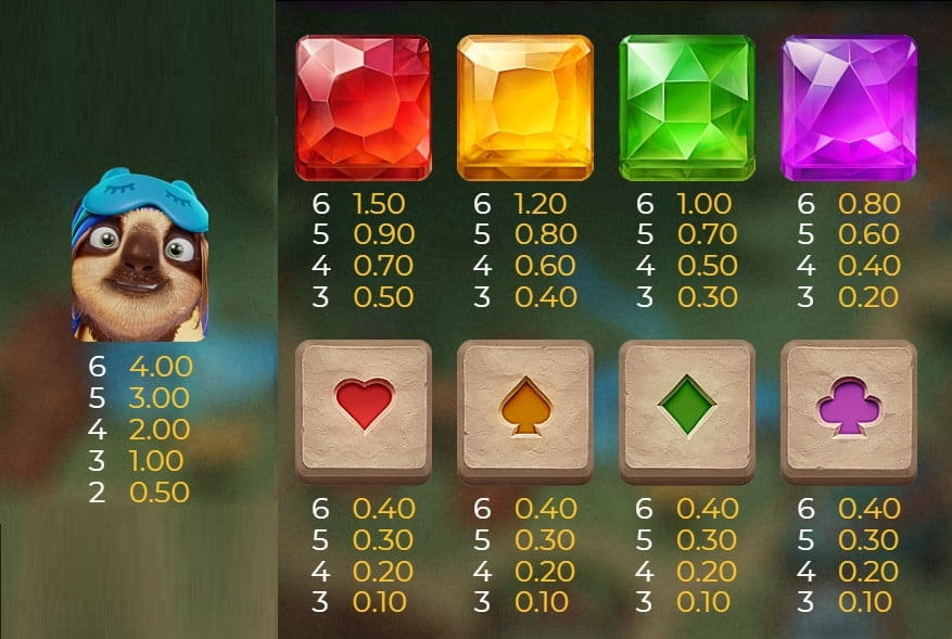 Valor de los símbolos Epic Dreams