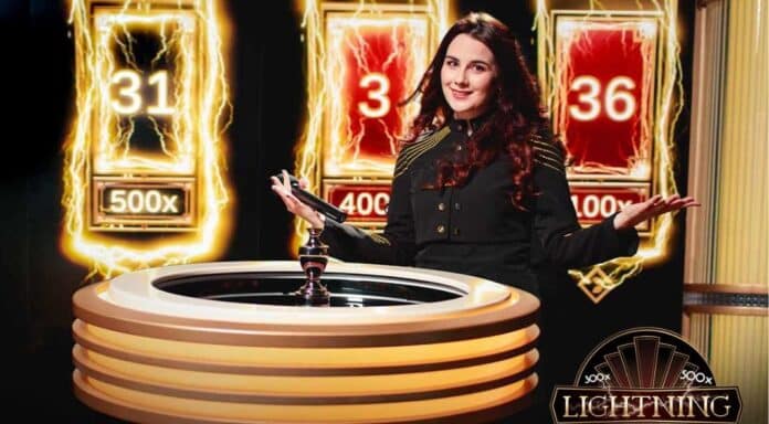 nueva ruleta Relampago en vivo