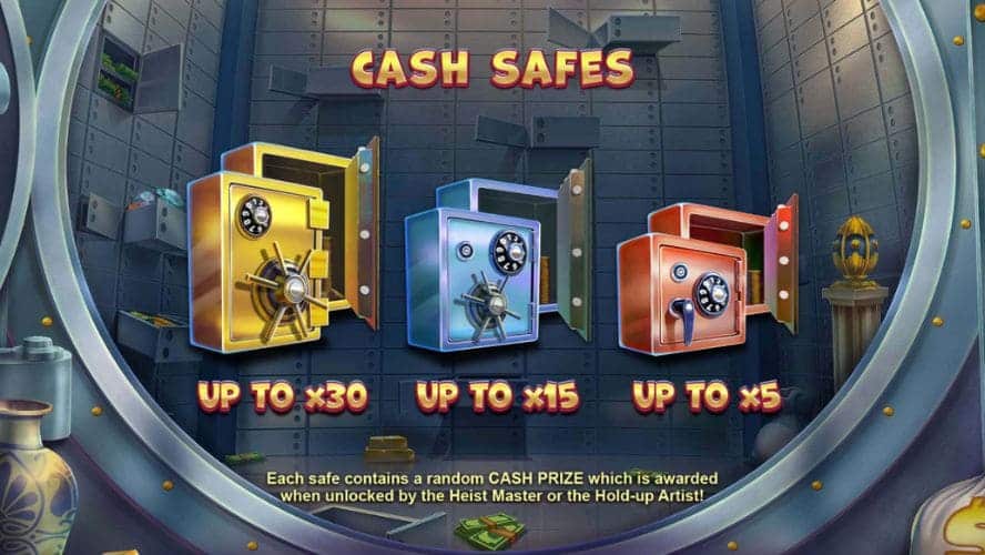 Función Cash Safes Vault Cracker Megaways