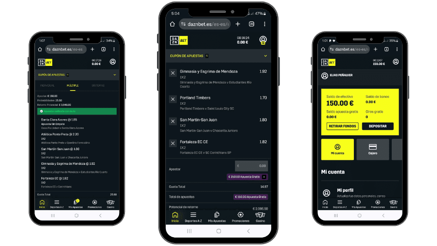 apuestas gratis en DAZN Bet