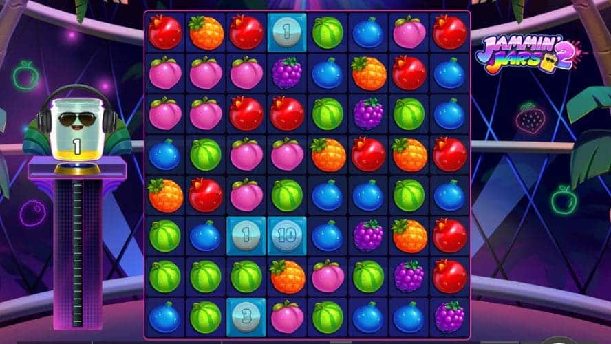 Diseño de la slot Jammin' Jars 2