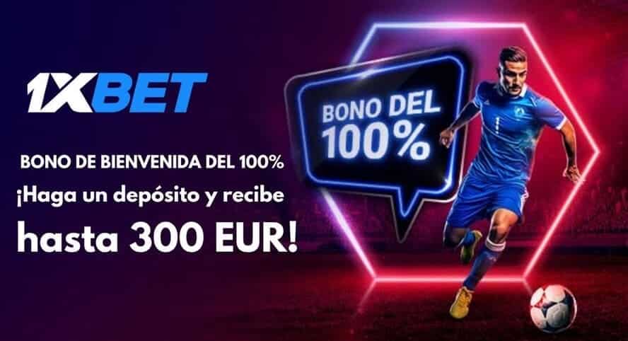 bono de bienvenida 1xbet apuestas online