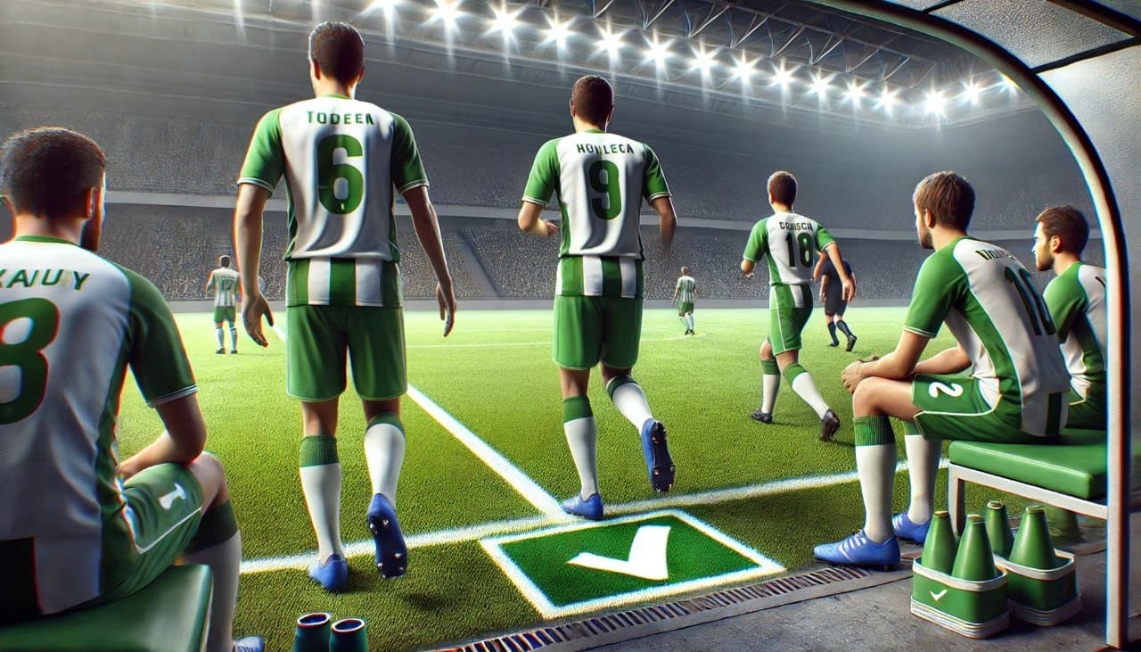cambio de futbolistas con seguro en la apuesta