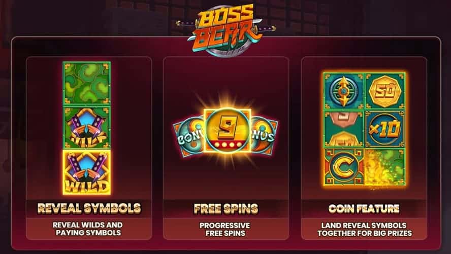 funciones especiales Boss Bear