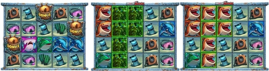 funciones especiales de Razor Shark