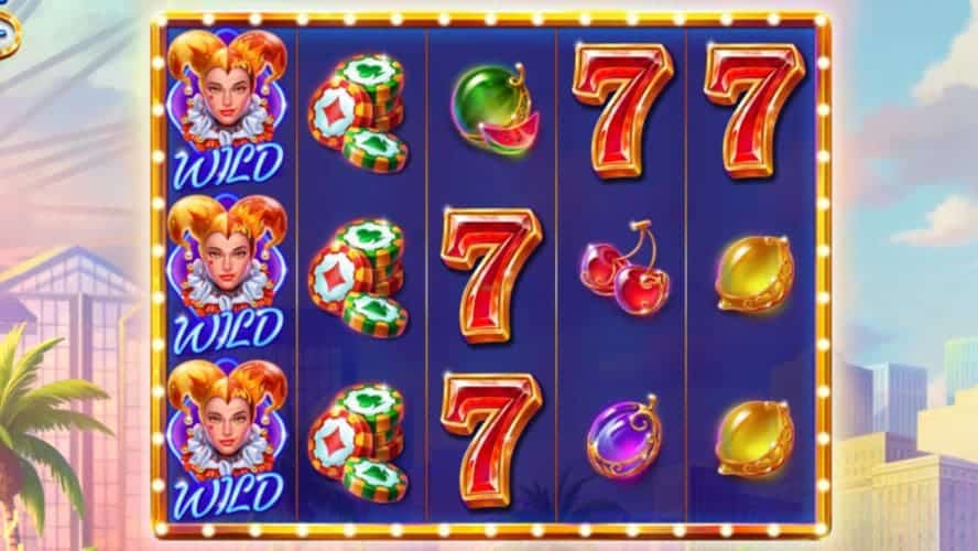 diseño de la slot Joker Flip