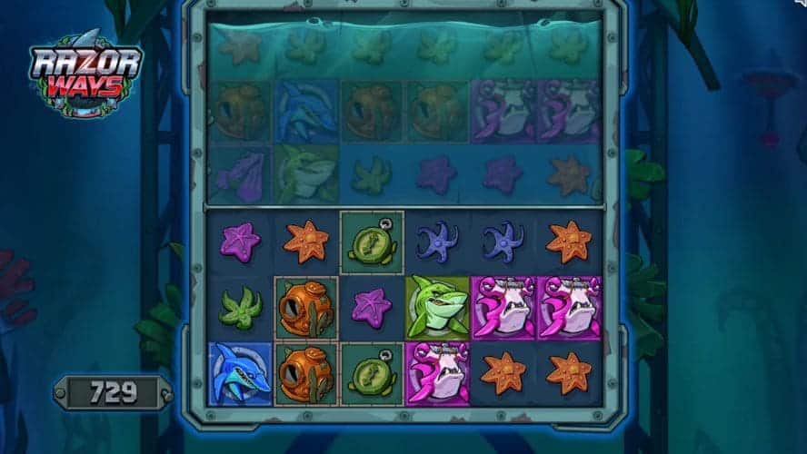 diseño de la slot Razor Ways