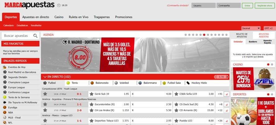 lobby marca apuestas pc