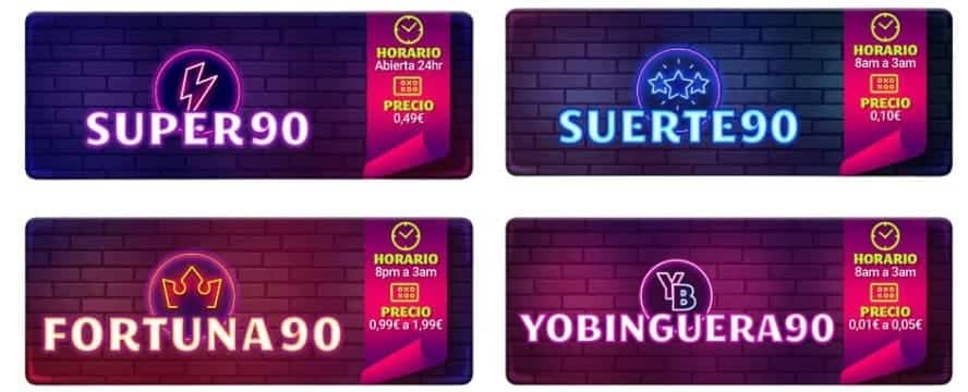 salas de bingo de YoBingo
