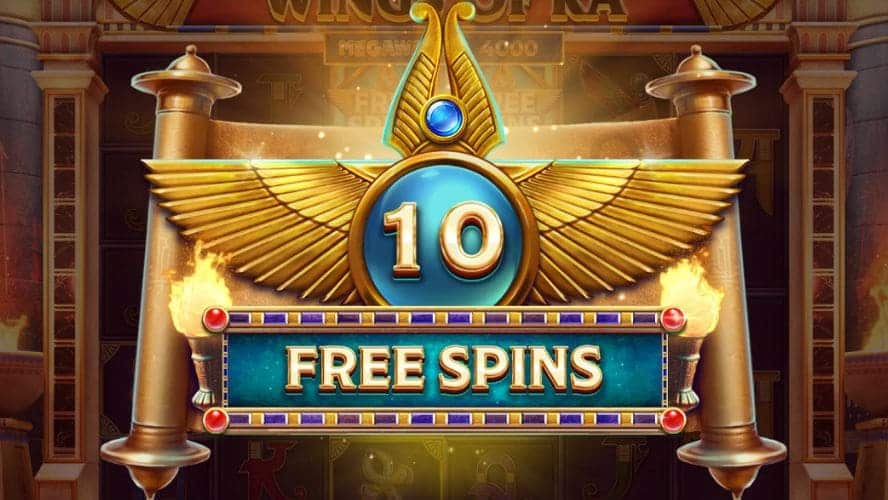 Free Spins Wings of Ra MegaWays
