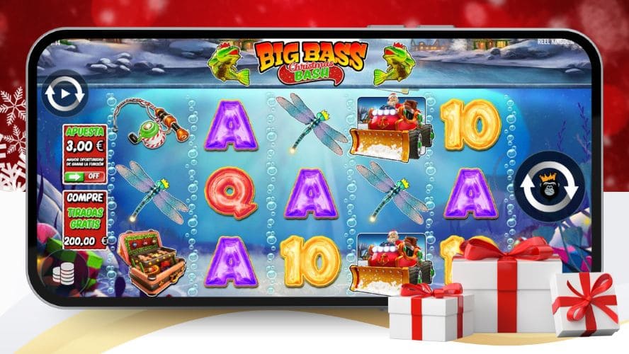 Slot Big Bass Christmas Bash mejores tragaperras Navidad