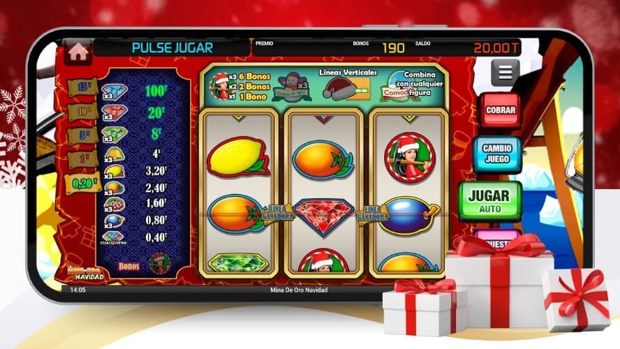 Slot La Mina de Oro Navidad mejores tragaperras Navidad