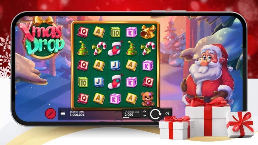 Slot Xmas Drop mejores tragaperras Navidad