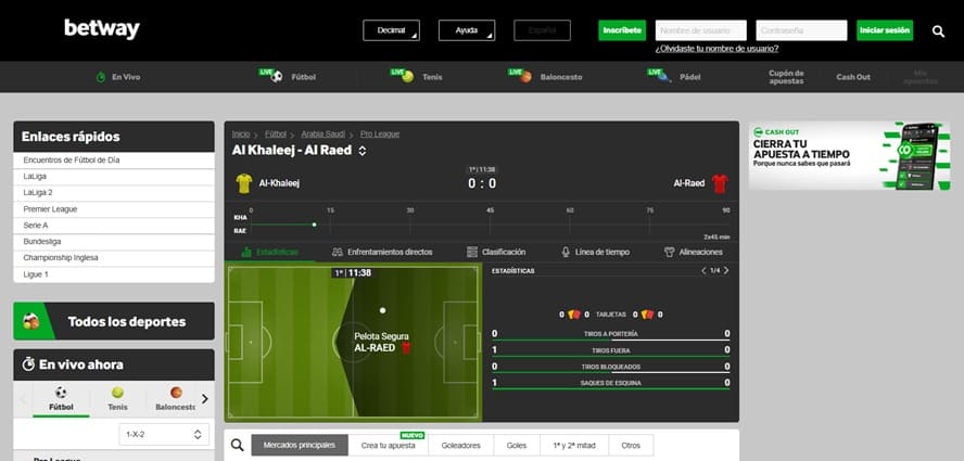 live tracker apuestas en vivo