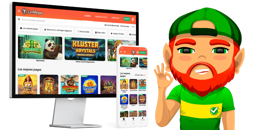opinión web LeoVegas casino online
