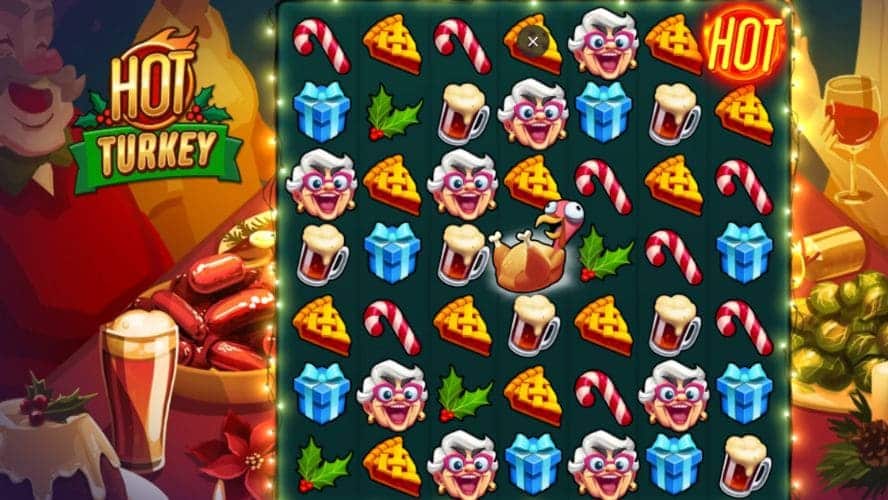 Diseño de la slot Hot Turkey