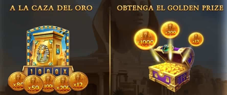 funciones especiales Legion Gold and the Sphinx of Dead