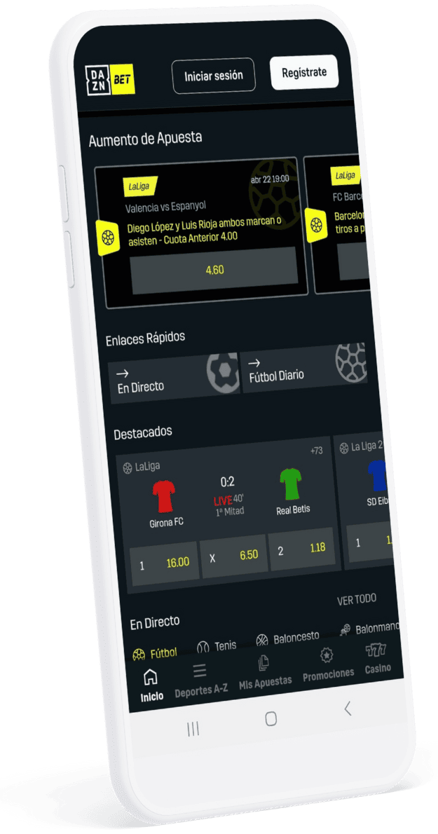 DAZN Bet Apuestas Móvil