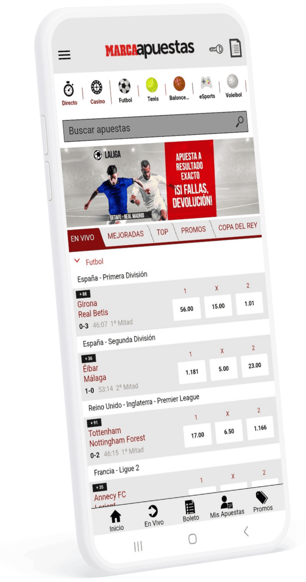 Marca Apuestas Móvil