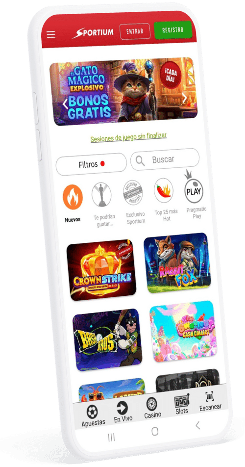 Sportium Casino Móvil