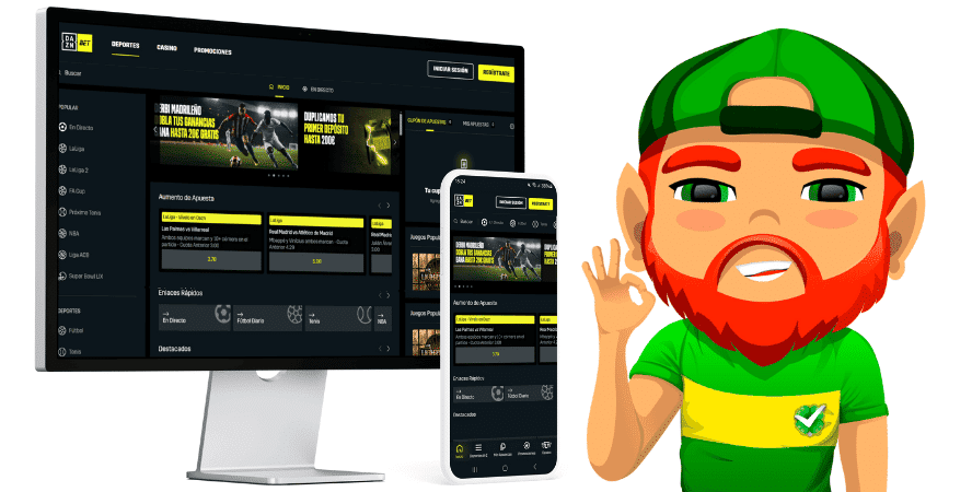 opinión web DAZN Bet apuestas