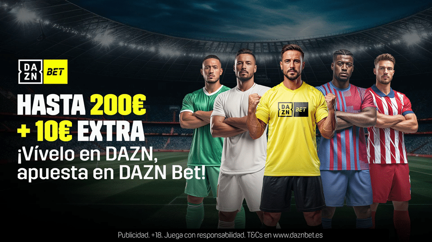 bono de bienvenida DAZN Bet