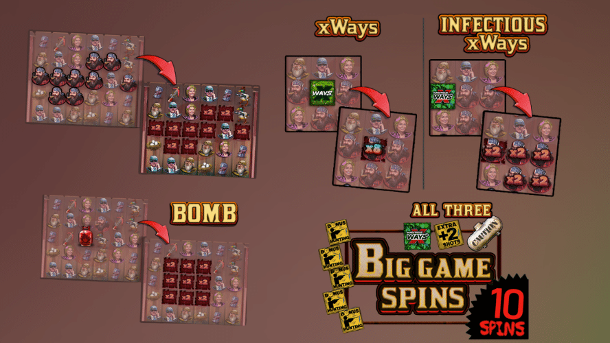 funciones especiales Duck Hunters