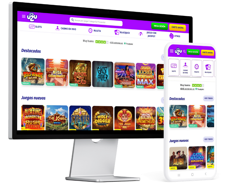 Diseño PlayUZU Casino