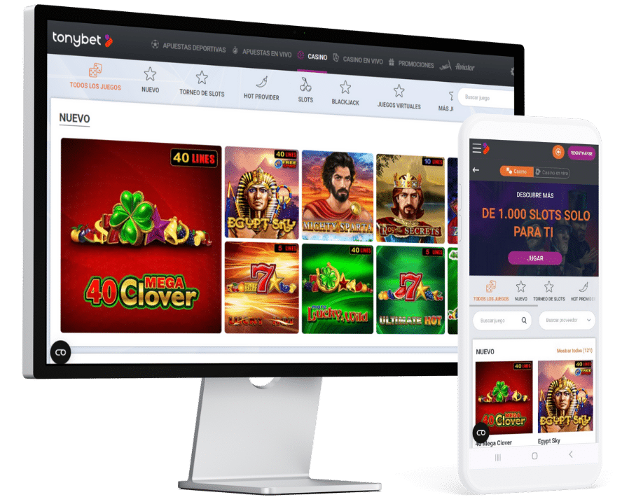 Diseño Tonybet Casino