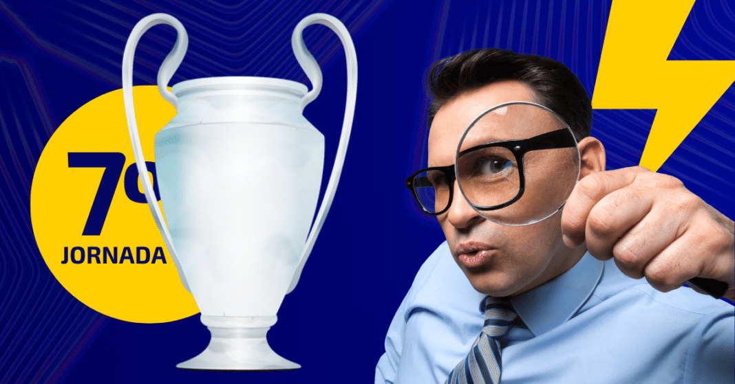 Pronósticos 7ª jornada fase de liga de la UEFA Champions League